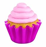  Wilton 415-0674 24-Pack Wave Baking Cup, Standard, Pink for cheap