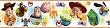 RoomMates RMK1429BCS Toy Story 3 Peel & Stick Wall Border