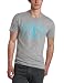 Original Penguin Men's Short Sleeve Ringer Tee, Rain Heather, XX-Large