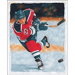 Ice Hockey Wall Art - Beveled Edge by Art4Kids