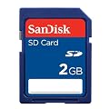Sandisk - Tarjeta de memoria SD 2 GB
