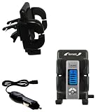 Cowon iAudio U2 Auto Vent Holder with Car Charger - Uses Gomadic TipExchange