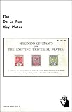 The De la Rue key plates