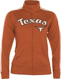 Texas Longhorns Womens Dark Orange Pacer French Terry Track Jacket