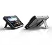 Zizo Bolt Cover for HTC Desire 626 626s with .33mm 9H Tempered Glass Screen Protector Included Dual-Layered Slim Armor Case Cover Holster Belt-clip Lanyard Id Holder Kickstand Included (Gray/Black)
