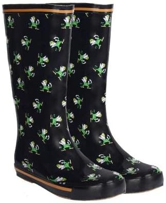 Rubber NCAA Notre Dame Fighting Irish Team Boot Size 8 - Leprechaun