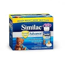 Similac Advance, Complete Nutrition, Ready to Feed 2 oz Bottles 8 ea