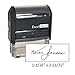 ExcelMark Custom Signature Stamp - Self Inking - Extra Large