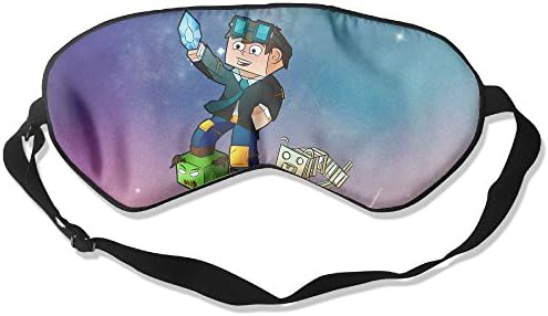 Unisex TheDM Sleep Natural Silk Sleep Mask/Eye Mask Cover With Adjustable Strap