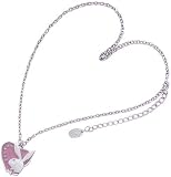 Clear Bunny 16 inch Necklace