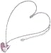 Clear Bunny 16 inch Necklace