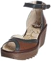 Fly London Women's Yoda Wedge Sandal Leather