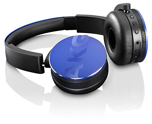 【国内正規品】AKG Y50BT ワイヤレスヘッドホン Bluetooth 密閉型 DJスタイル ブルー Y50BTBLU