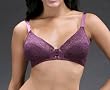Condessa "Cassandra" Lace Nursing Bra - Rapturous Grape