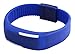 USPRO® Fashion LED Watch Novelty Sports Silicone Digital Bracelet Blue with Very Creative Plastic Band
