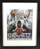 (13x16) Framed Boston Celtics Kevin Garnett Player of the Year Sports Poster Print