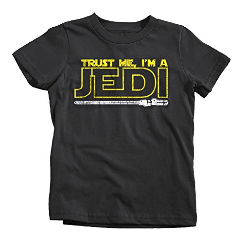 Trust Me I'm A Jedi Kids T-Shirt Funny Star Sci Fi TEE Knight Wars Humor Yoda