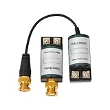 VideoSecu One Pair of Passive CCTV Video Balun Camera Network Transceiver Cat5 Connection 1EM
