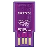 Sony Micro Vault Tiny 512 MB USB Flash Drive (USM512H)