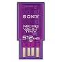 Sony Micro Vault Tiny 512 MB USB Flash Drive (USM512H)