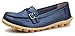 Kunsto Women's Leather Loafer Shoes Slip On