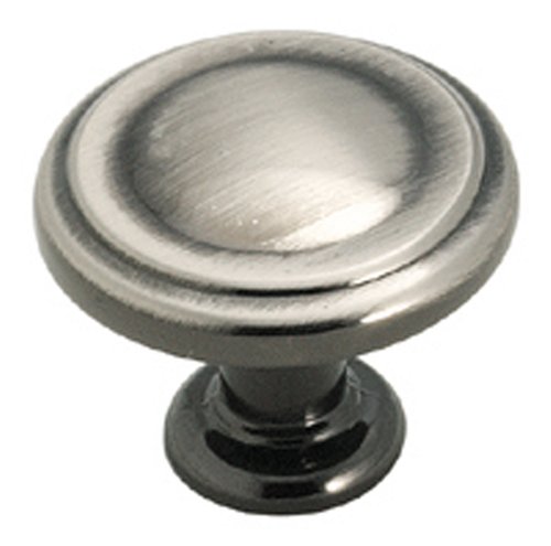Amerock BP2370-PWT Heritage Brass 1-1/4-Inch Diameter Knob, Pewter