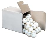 Pioneer 1-Star White Table Tennis Balls Practice, [One Gross - 144 Table Tennis Balls]