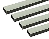 アルミ形材 ｱﾙﾐ角ﾊﾟｲﾌﾟ 1m 2.0x30x70mm ｼﾙﾊﾞｰ 4本組　　安田