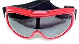 Red Snowboarding Goggles Snowmobile Ski Smoke Lens