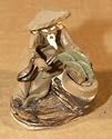 Bonsai Boy's Man Trimming Bonsai Tree Ceramic Figurine - 1 1 2