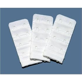 NuAngel Bra Extenders - 2 Hook White