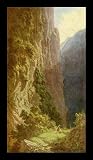 Carl Spitzweg (Interior mower in the mountains) Black Wood-Mounted Art Poster Print - 13