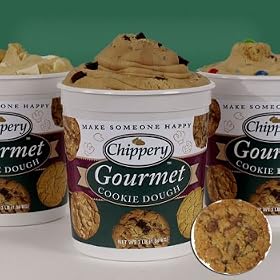 Chippery Gourmet Candy Bar Cookie made with Heath� English Toffee Cookie Dough - Two, 3 lb. Tubs