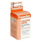 Prevention Cholesterol Control Supplement Tablets with Policosanol and Garlic Extract, 60-Count Bottles (Pack of 2)