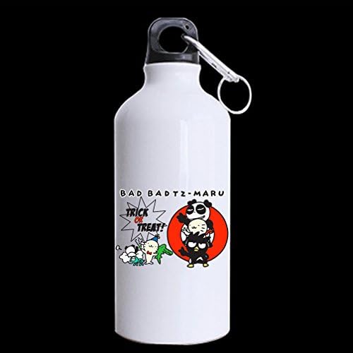 DONGMEN Alluminum Classic Cartoon Character Bad Badtz-maru Portable 13.5 oz Sports Drinking Bottle Travel Bottle BPA Free Bottle