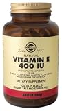 Solgar - Natural Vitamin E (Mixed Tocopherols), 400 IU, 100 softgels