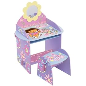 Dora the Explorer Vanity Table & Stool