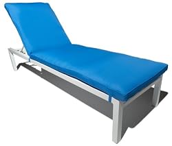 Strathwood St. Croix Aluminum Chaise Lounge with Cushion