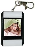 Zeikos ZE-DF15-W 1.5-Inch LCD Digital Photo Keychain (White)