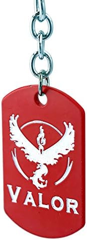 pokemon go! Team Valor keychain keyring Pokémon