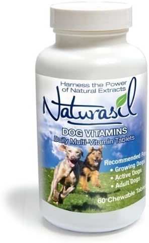 Naturasil Dog Daily Multi-Vitamin - 60 Chewable Tablets
