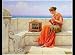 Song Without Words by John William Godward - Fine Art Print / Poster - 24.00 x 20.00 Image