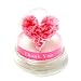 レリシアハートスタイル (Preserved Flower) ハートドーム~Sweet Heart~ピンク 【リボン付き】【Thank You】 22186