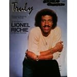 TRULY (Sheet Music with Color Photograph of Lionel Richie on cover) book cover
