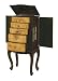 Linon 55020PNT-01-KD Jewelry Armoire - Paint Finish - XQ827