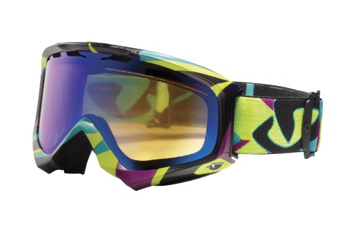 Giro Uni Skibrille Station 12, gloss black/sunset blue/persimmon boost 60, One size, 20258 Preisvergleich