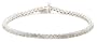 Sterling Silver 1 cttw Diamond Tennis Bracelet