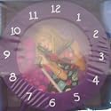 Hannah Montana Alarm Clock Purple Circle