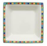 Villeroy & Boch Twist Alea Quadro 8-1/2-Inch Square Rim Soup Bowl