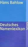 Suhrkamp Taschenbücher, Nr.65, Deutsches Namenlexikon: Familien- und Vornamen nach Ursprung und Sinn erklärt